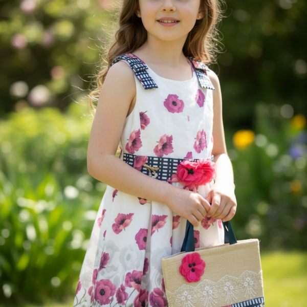 Cocoland kleit ja kott. Suurus 122