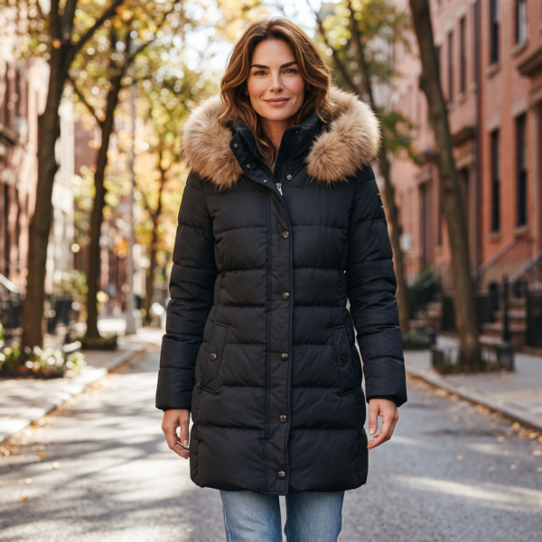 Tommy Hilfiger sulejoppe naturaalse karvaga. Suurus M