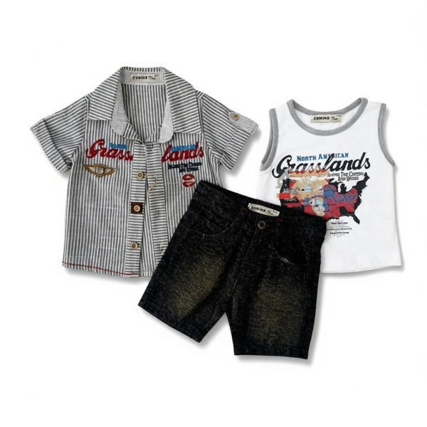 Cumino 3-osaline komplekt. Suurus 68,74,80,86